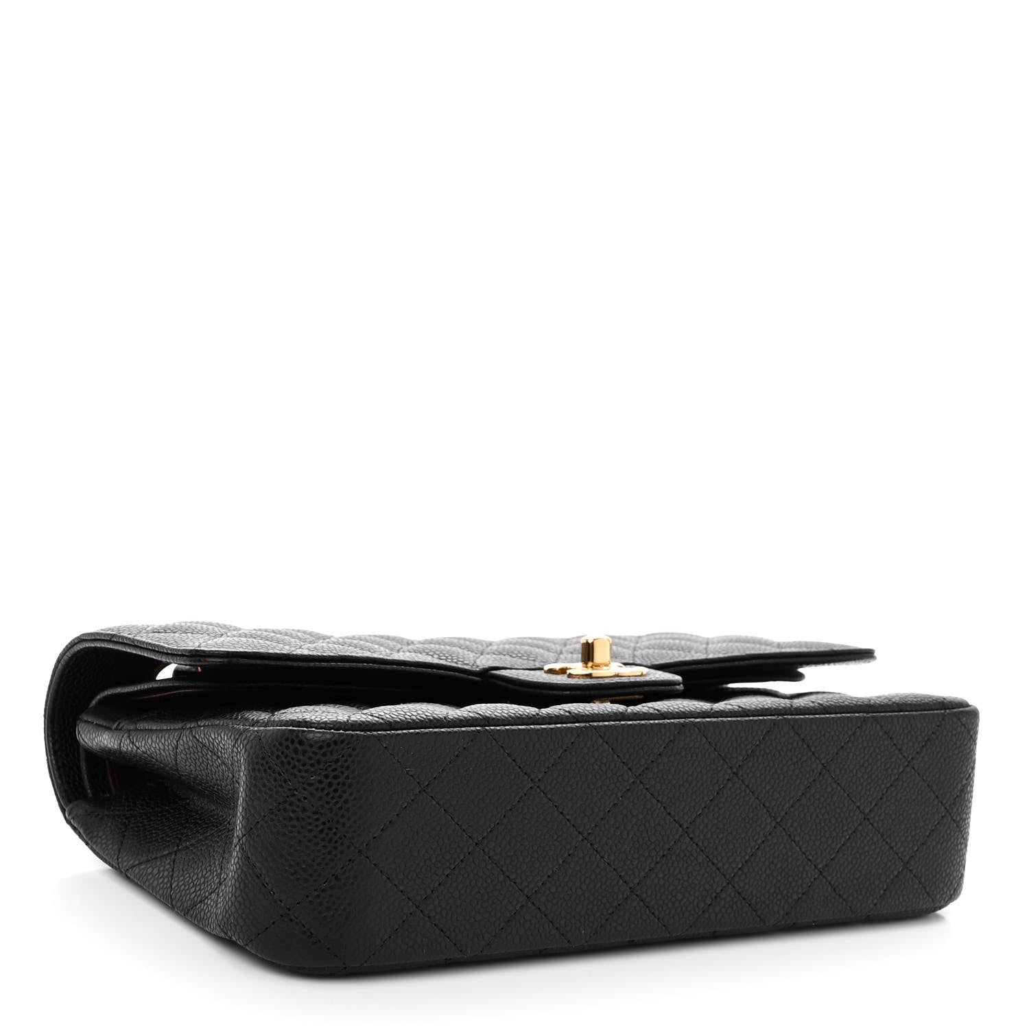Chanel Caviar Quilted Medium Double Flap Black 4 of 11