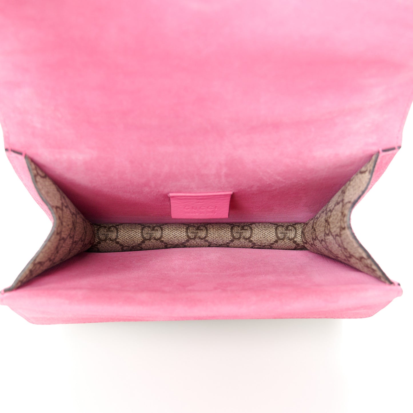 GG Supreme Monogram Mini Dionysus Shoulder Bag Pink
