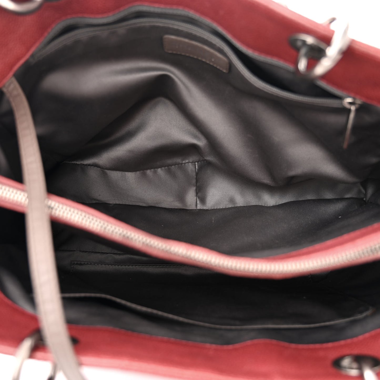 Caviar Quilted Grand Shopping Tote GST Red
