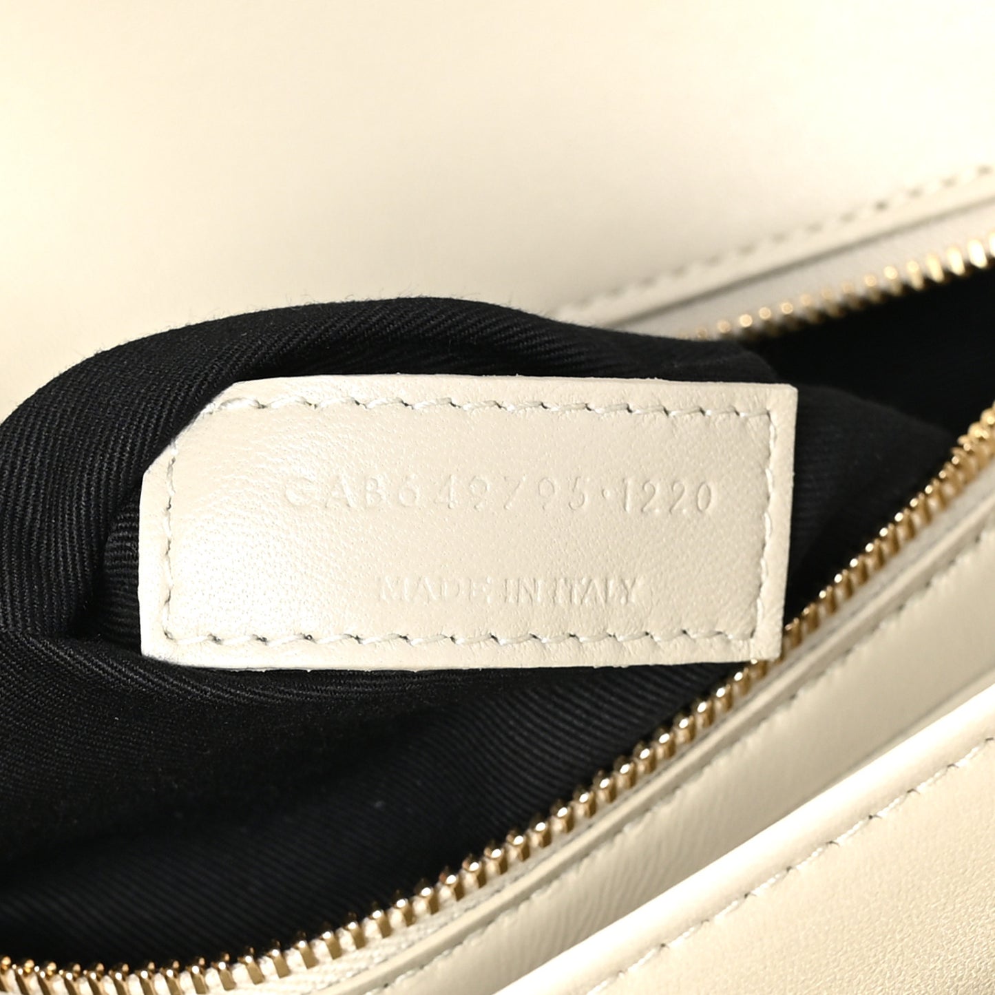 Smooth Calfskin Le Maillon Satchel Crema Soft