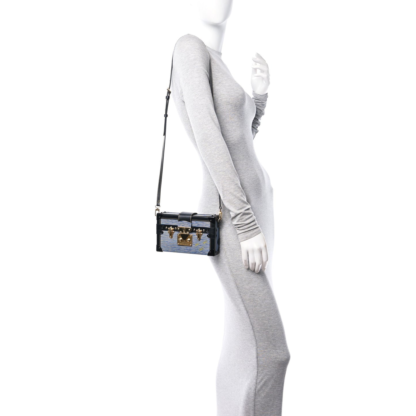 Epi Petite Malle Denim Light
