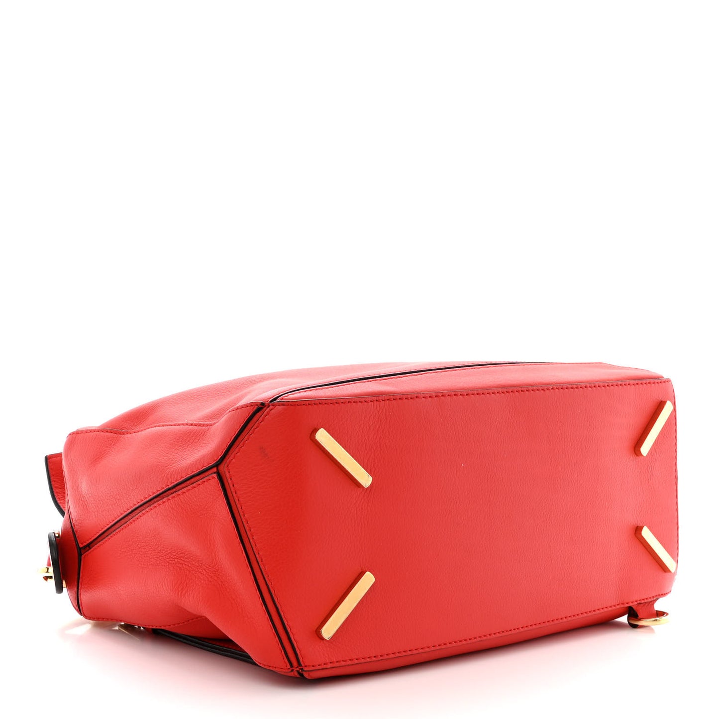 Calfskin Medium Puzzle Bag Scarlet