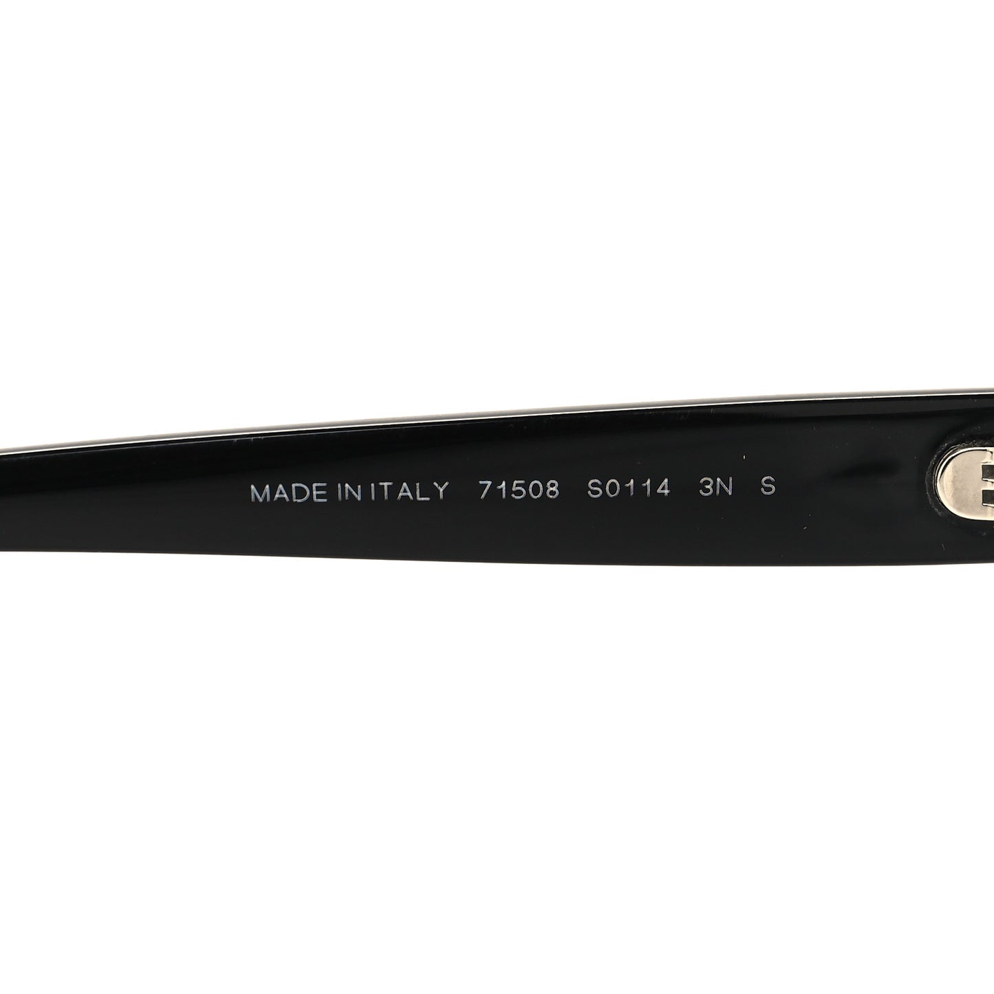 Acetate Pearl Oval Sunglasses 71508 Black