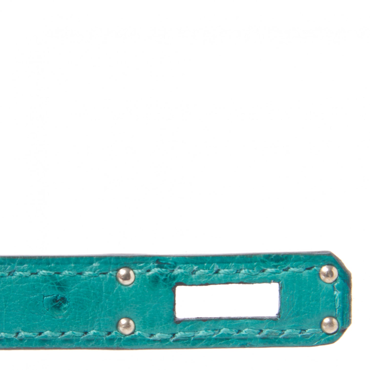 Ostrich Kelly Sellier 25 Vert Verone