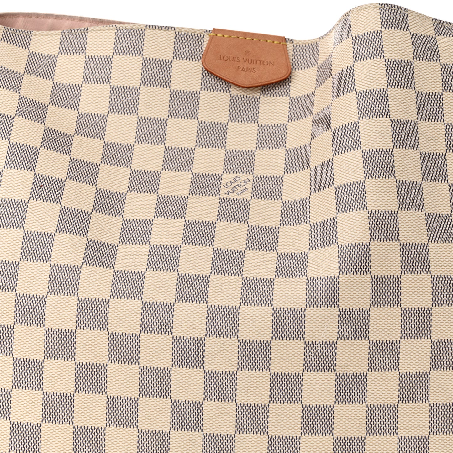Damier Azur Graceful MM Rose Ballerine