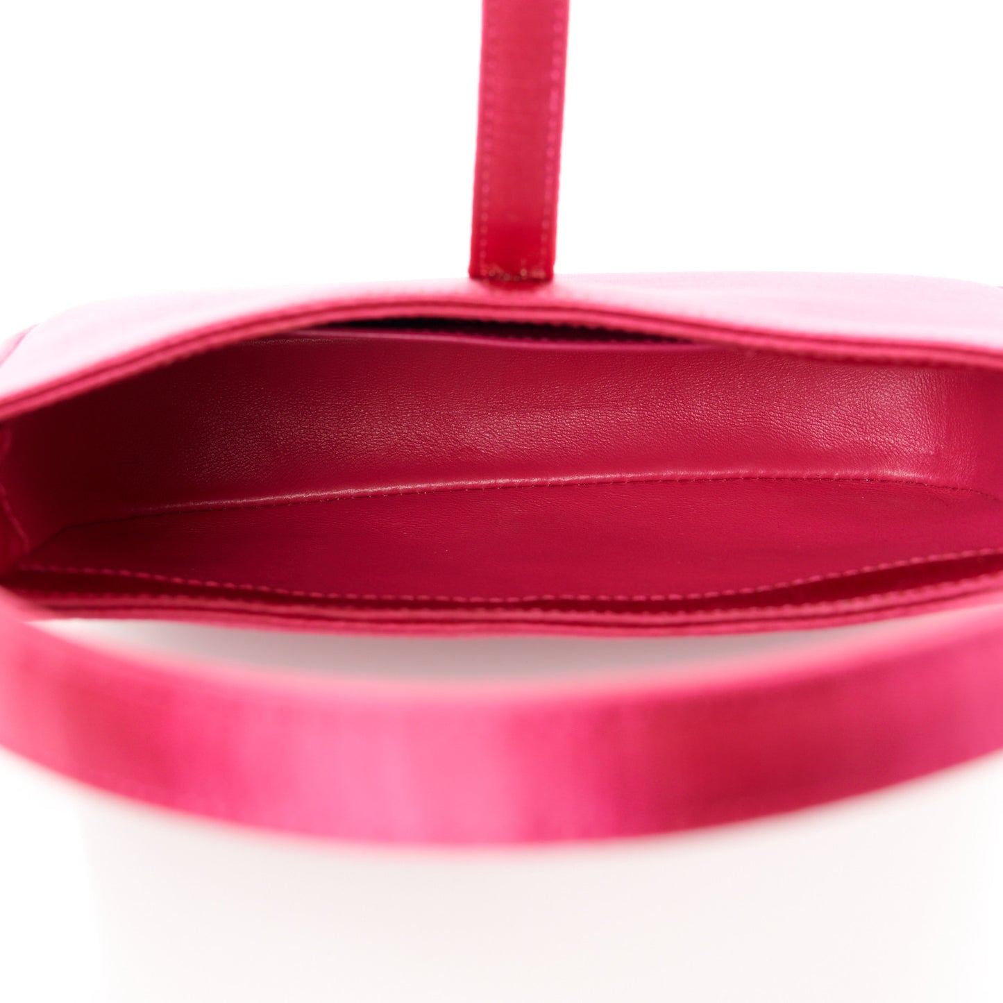 Satin Le 5 A 7 Mini Hobo Guava Pink