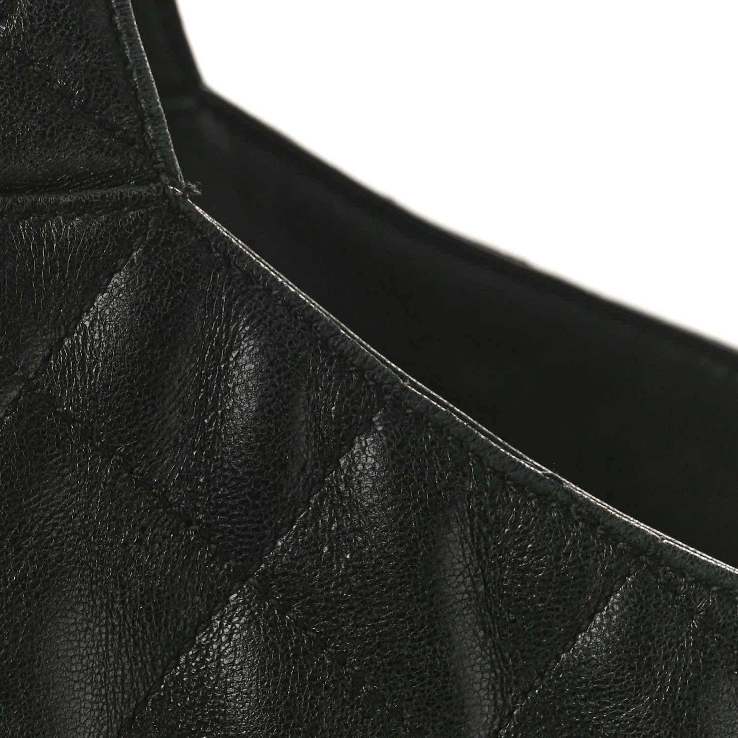 Saint Laurent Lambskin Quilted Maxi Icare Shopping Tote Black 11 of 14