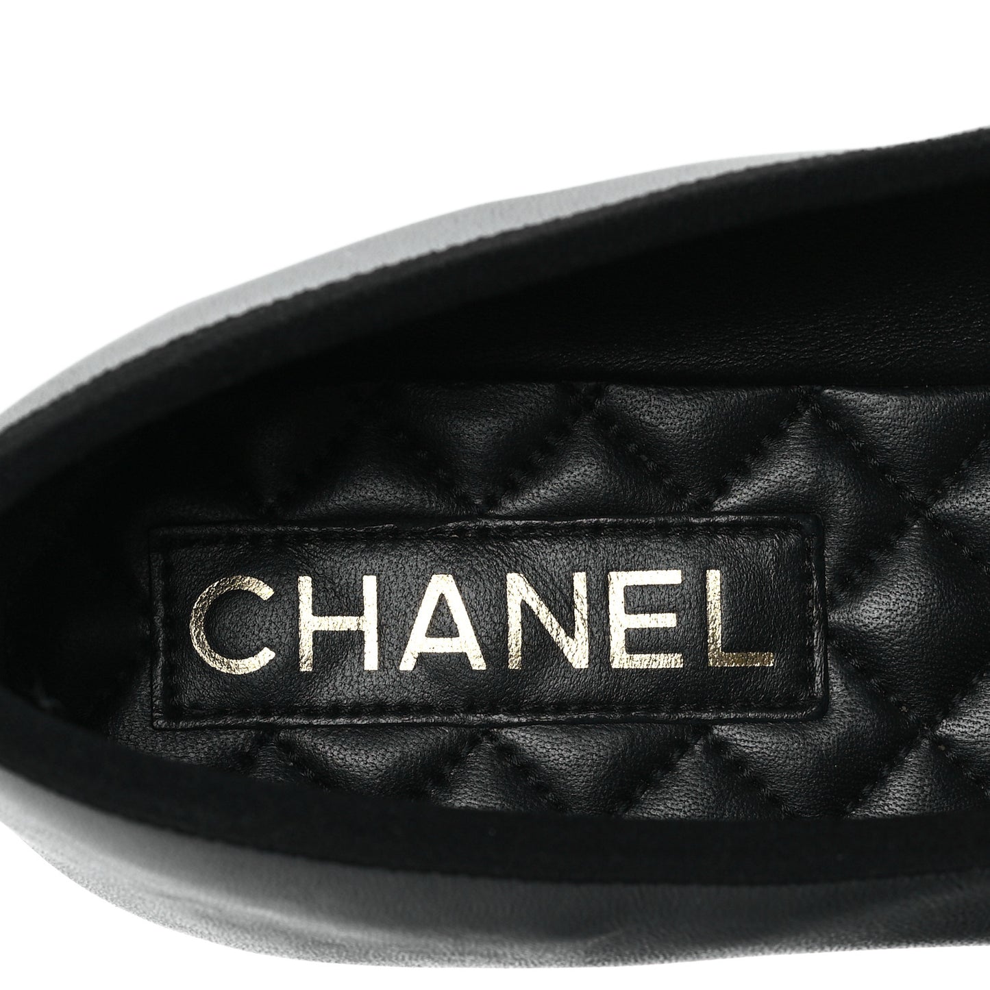 Lambskin Mary Jane Flats 39.5 Black