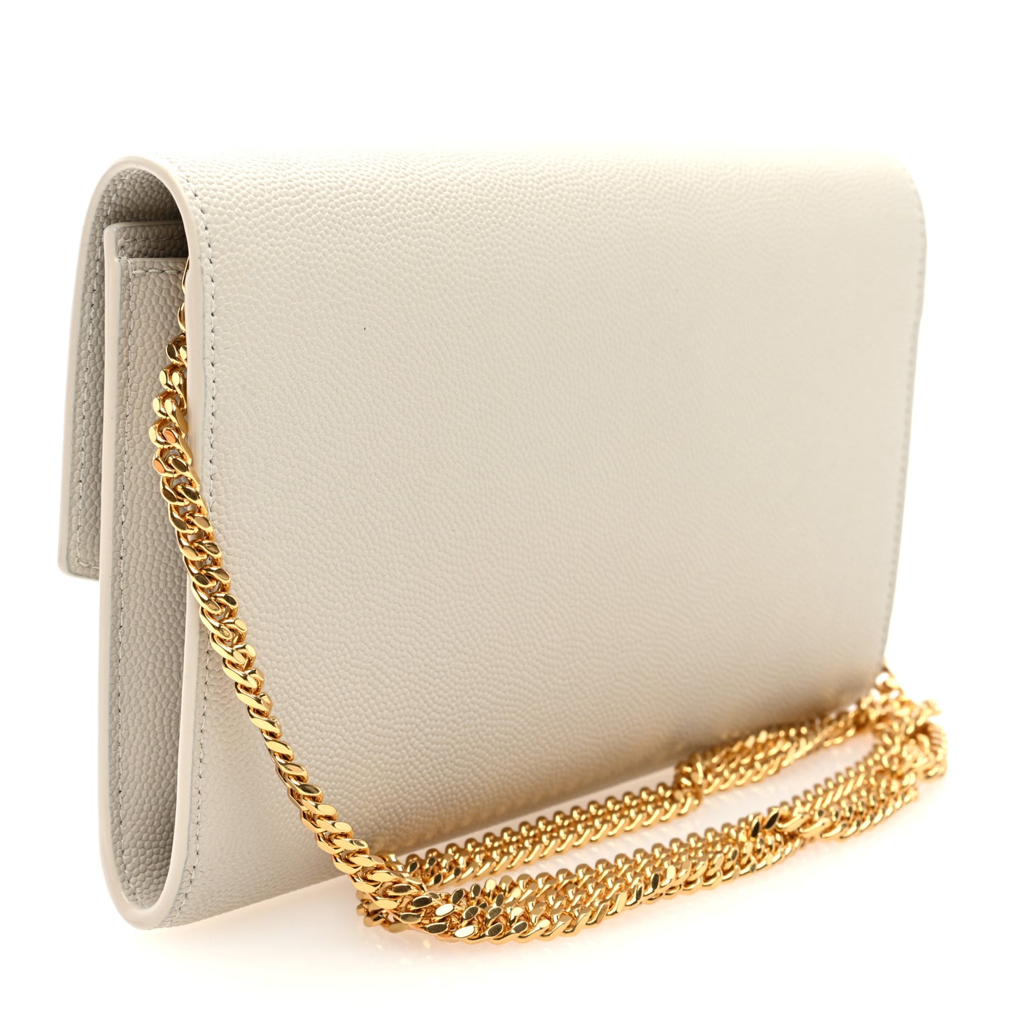 Grain De Poudre Monogram Uptown Chain Wallet Crema Soft