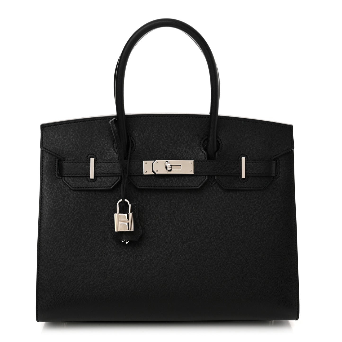 Madame Calfskin Birkin Sellier 30 Black