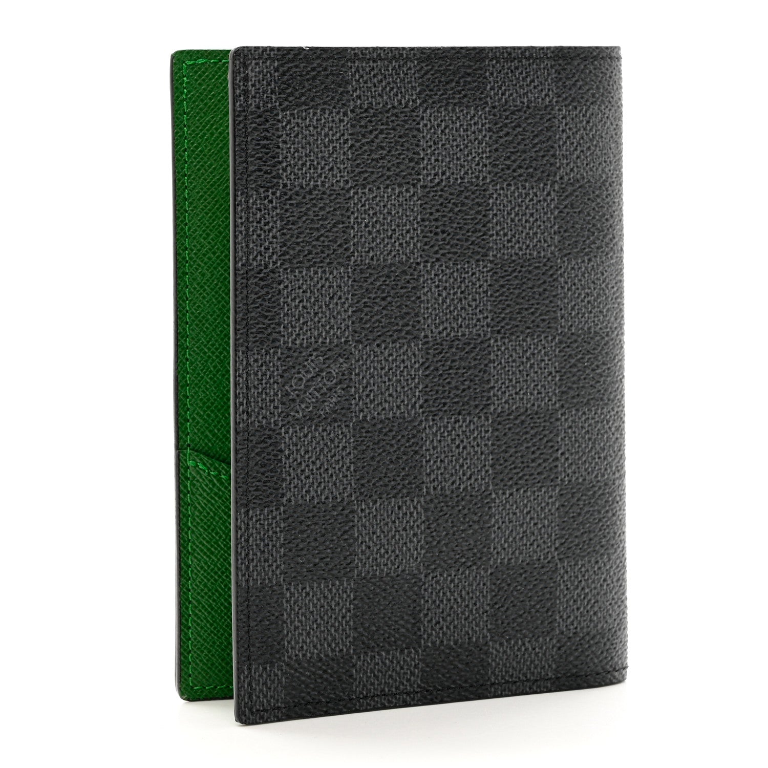 Louis Vuitton Damier Graphite My LV Heritage Passport Cover Vert Vert Anglais 3 of 6