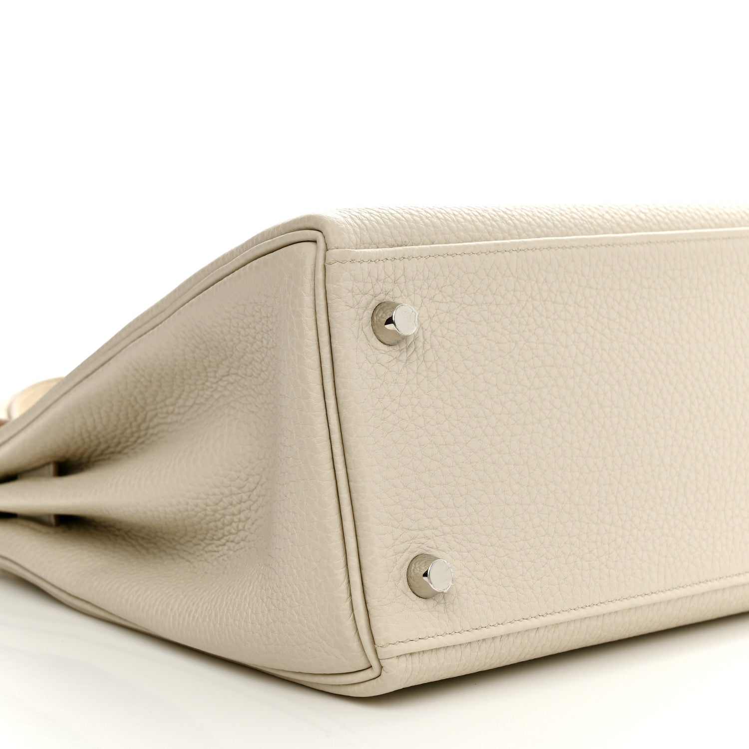 Hermes Togo Matte Alligator Kelly Retourne Touch 28 Beton 9 of 15