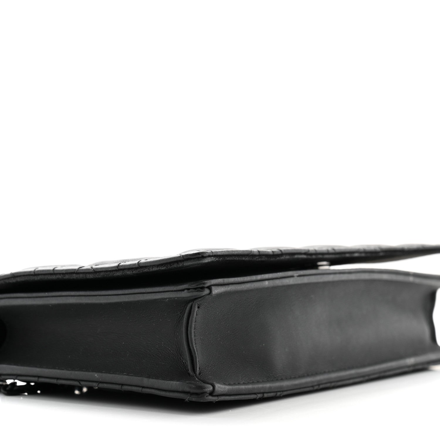 Christian Dior Ultra Matte Calfskin Cannage Lady Dior Clutch Black 11 of 14