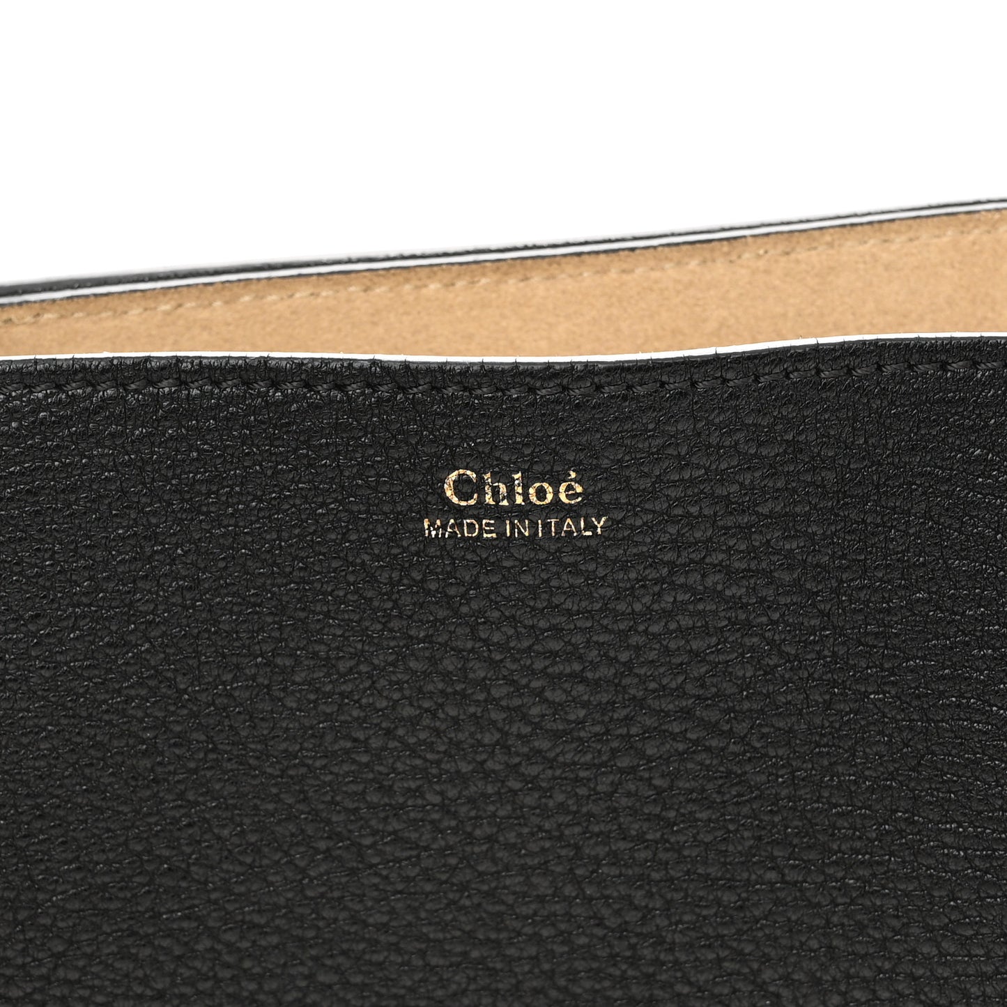 Grained Lambskin Medium Drew Shoulder Bag Black