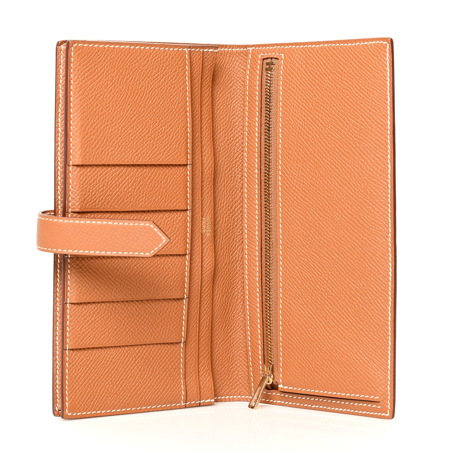 Epsom Bearn Gusset Wallet Gold