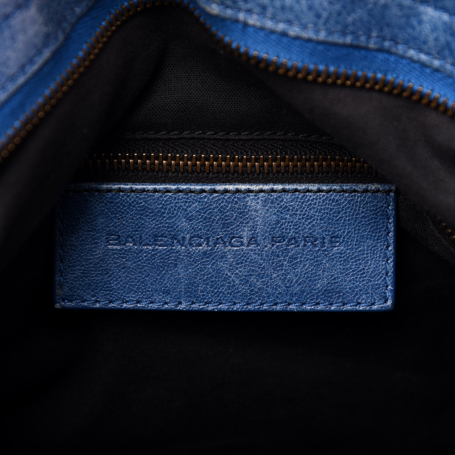 Balenciaga Agneau Classic Hardware Town Bleu Cobalt Bleu Electric 7 of 15