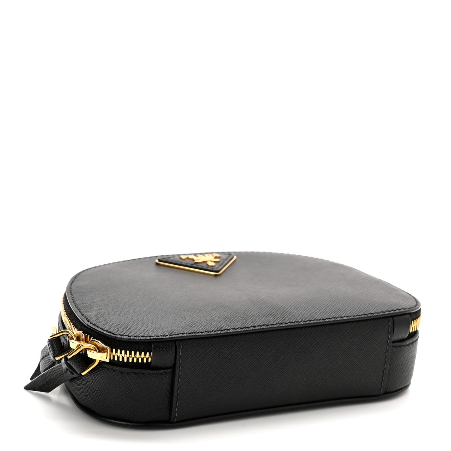 Saffiano Lux Odette Belt Bag Black