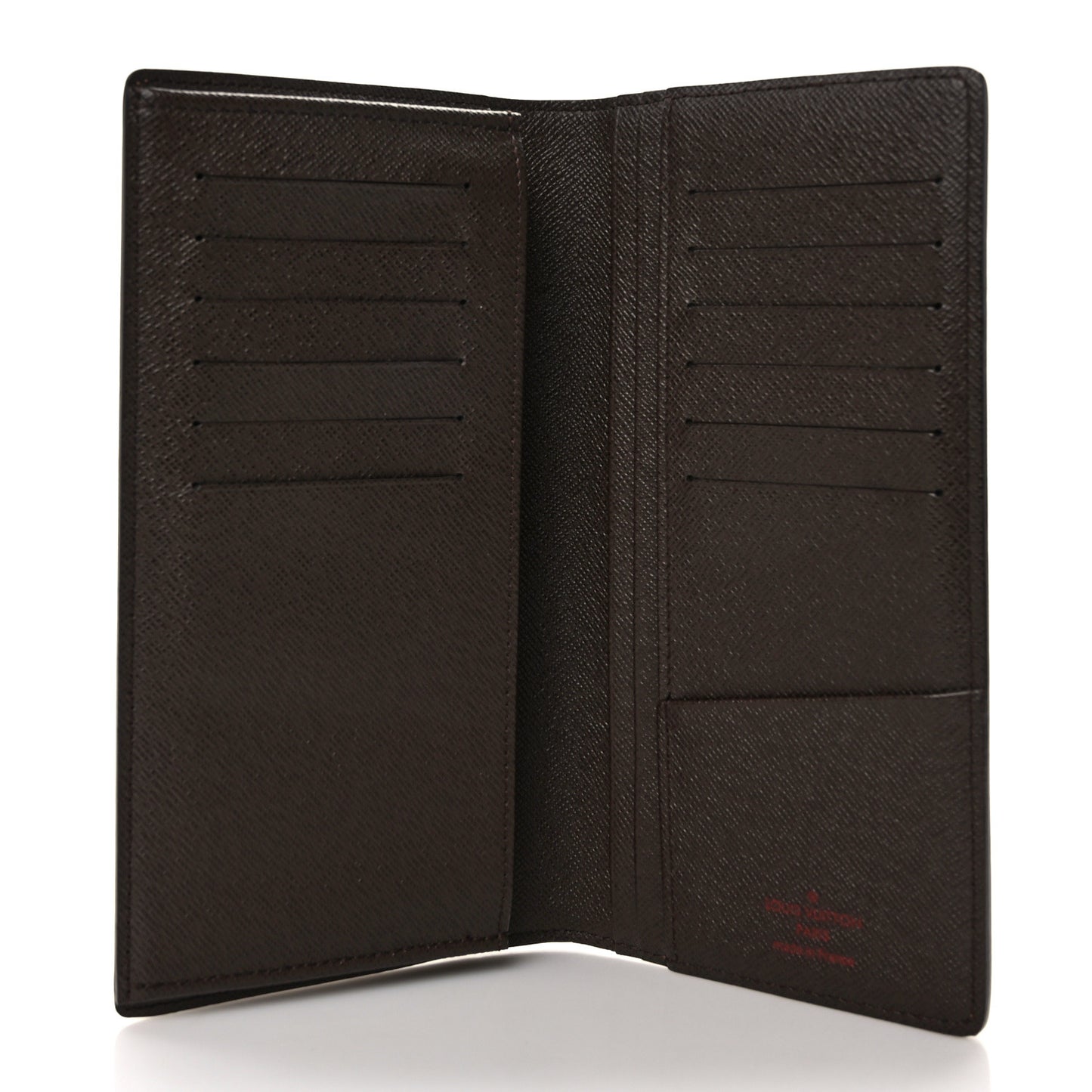 Damier Ebene Portefeuille Brazza Wallet