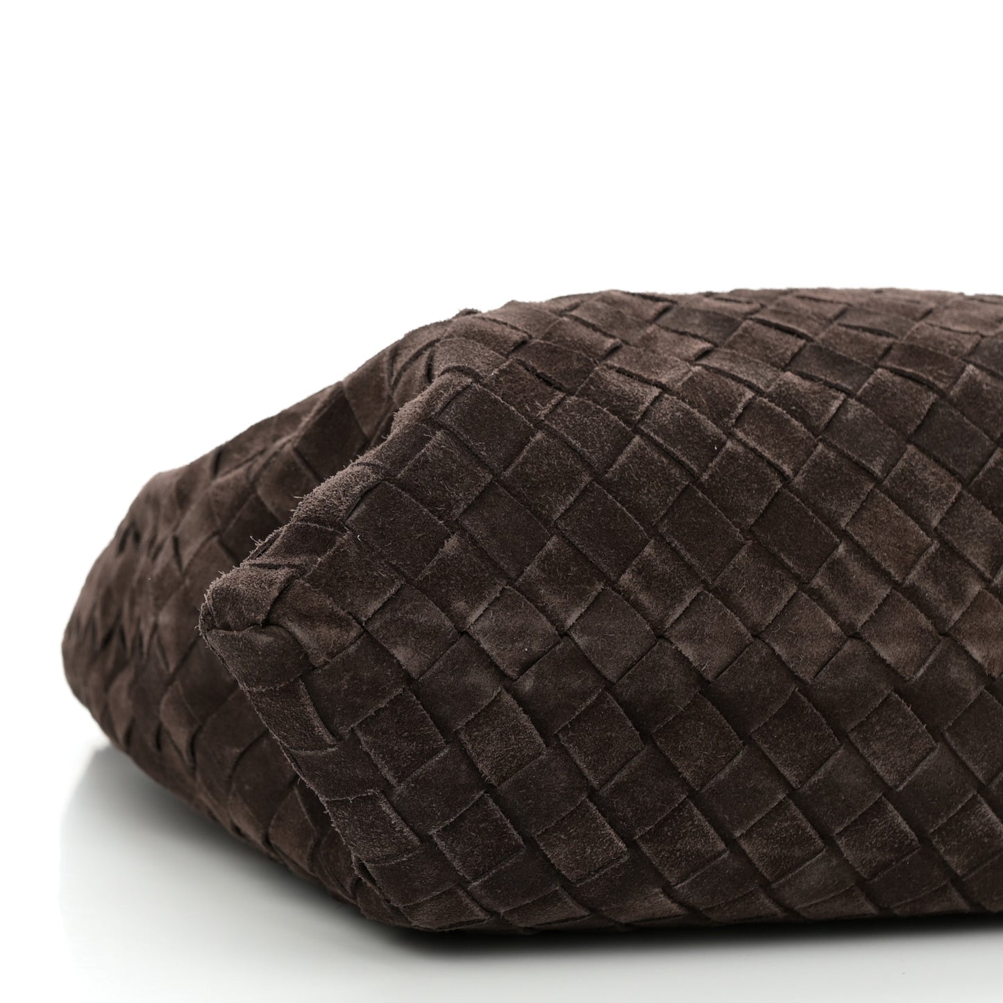 Suede Intrecciato Small Hop Fondant