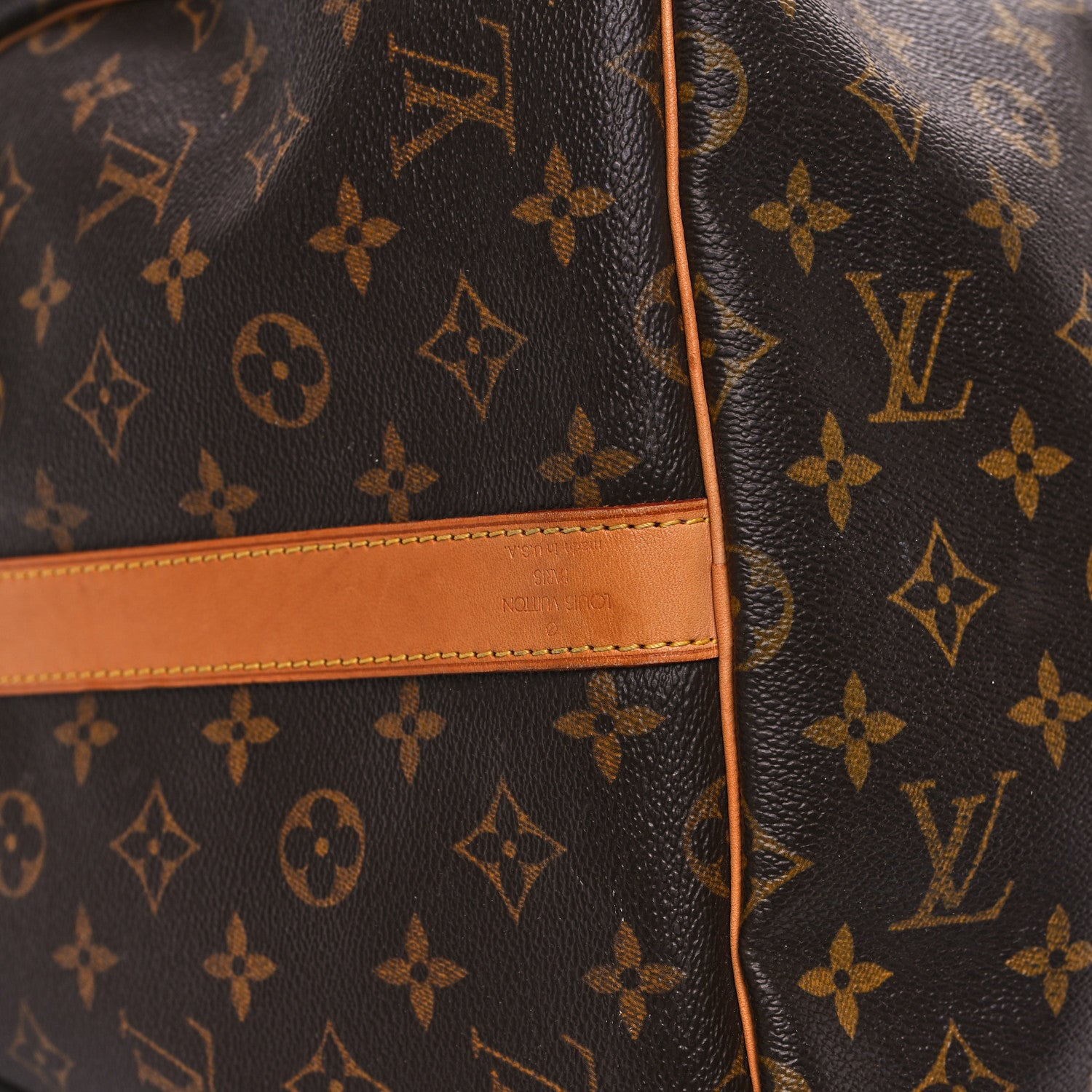 Louis Vuitton Monogram Keepall Bandouliere 55 5 of 12
