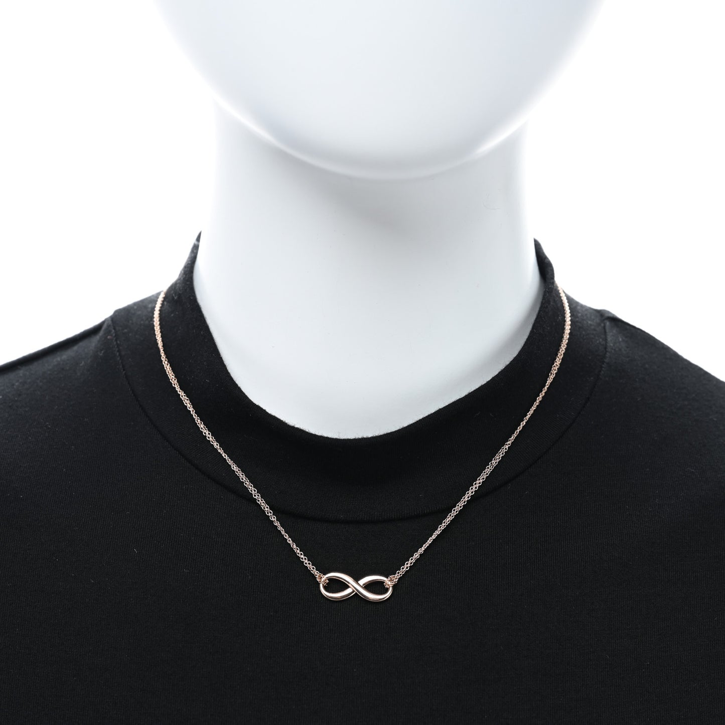 Rubedo Infinity Double Chain Necklace