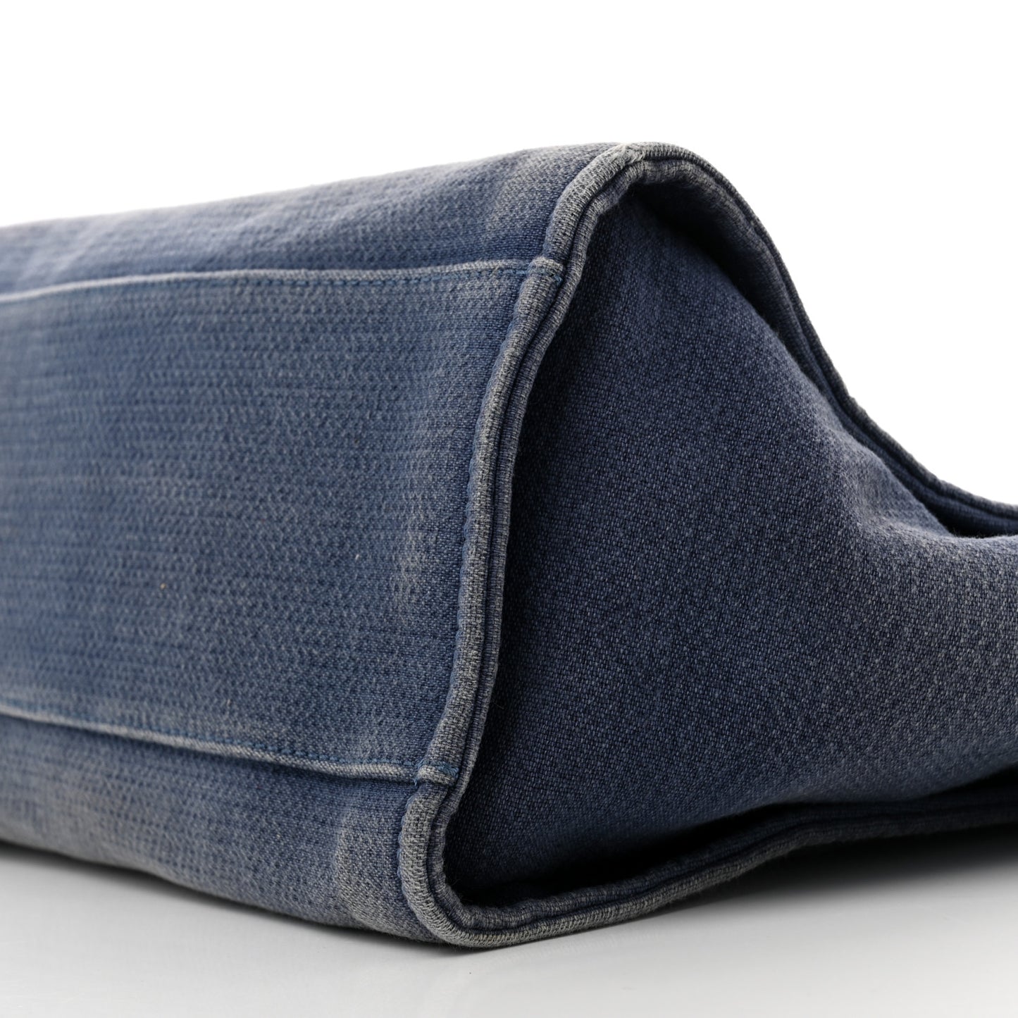 Canvas Medium Deauville Tote Blue