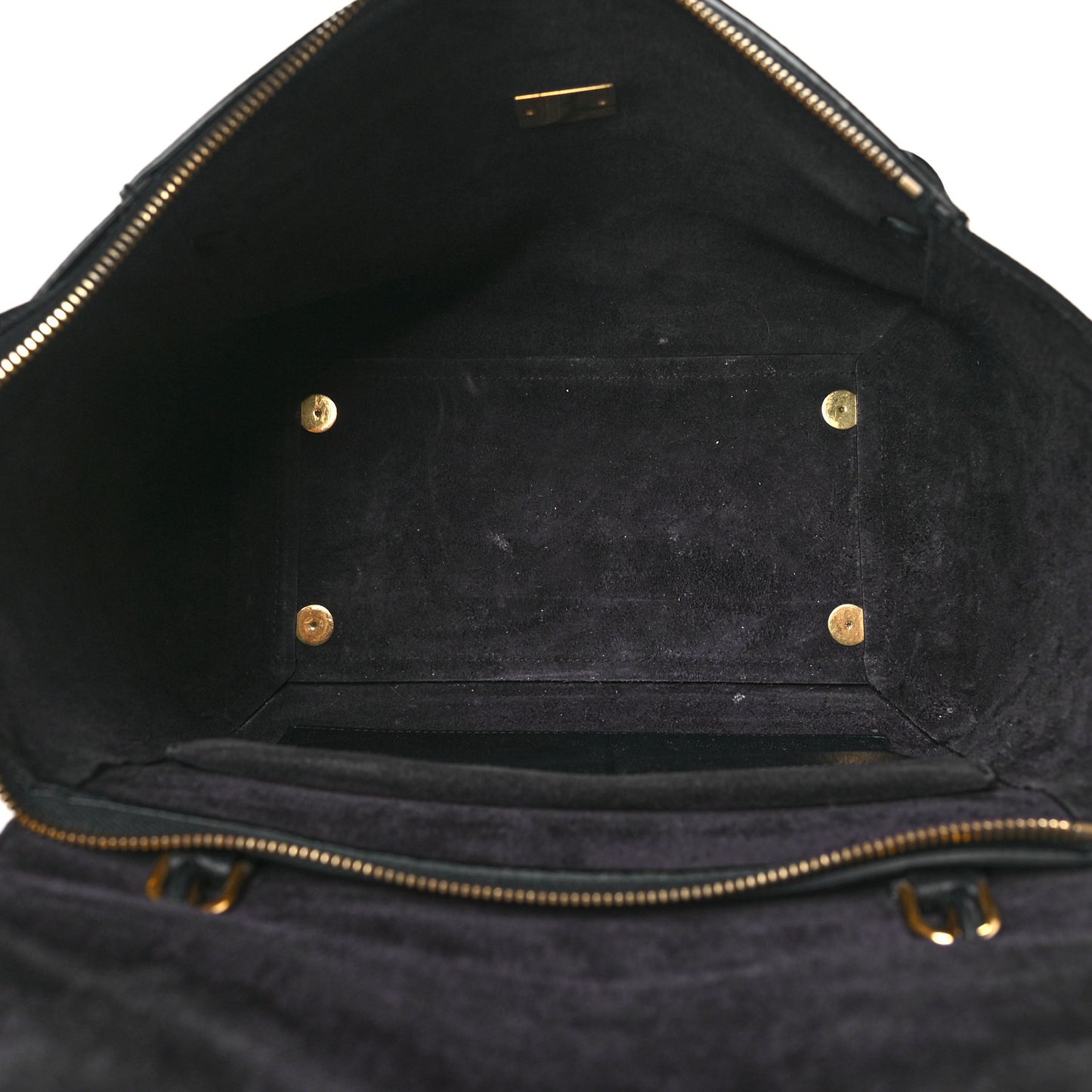 Grained Calfskin Mini Belt Bag Black