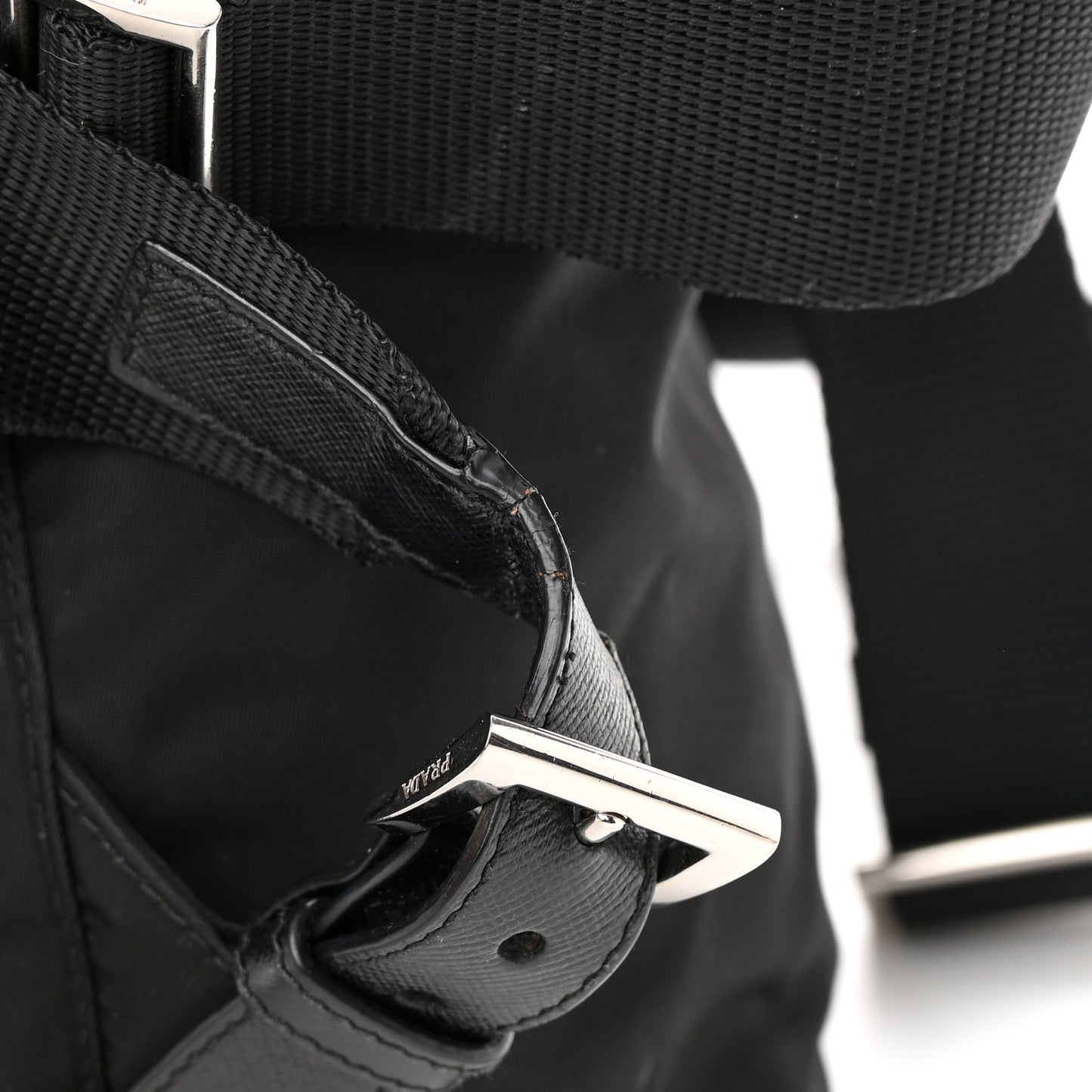 Nylon Vela Large Backpack Black