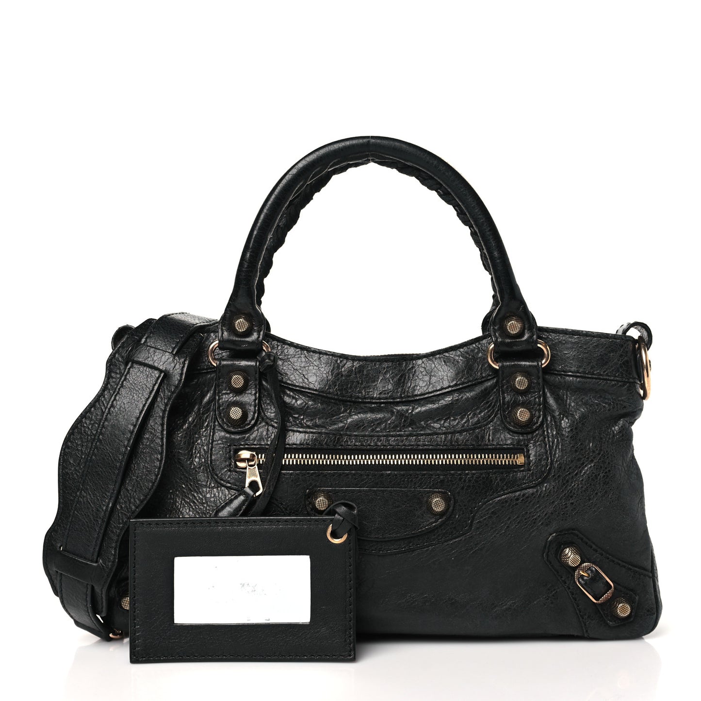 Agneau Giant 12 Rose Gold Hardware First Black