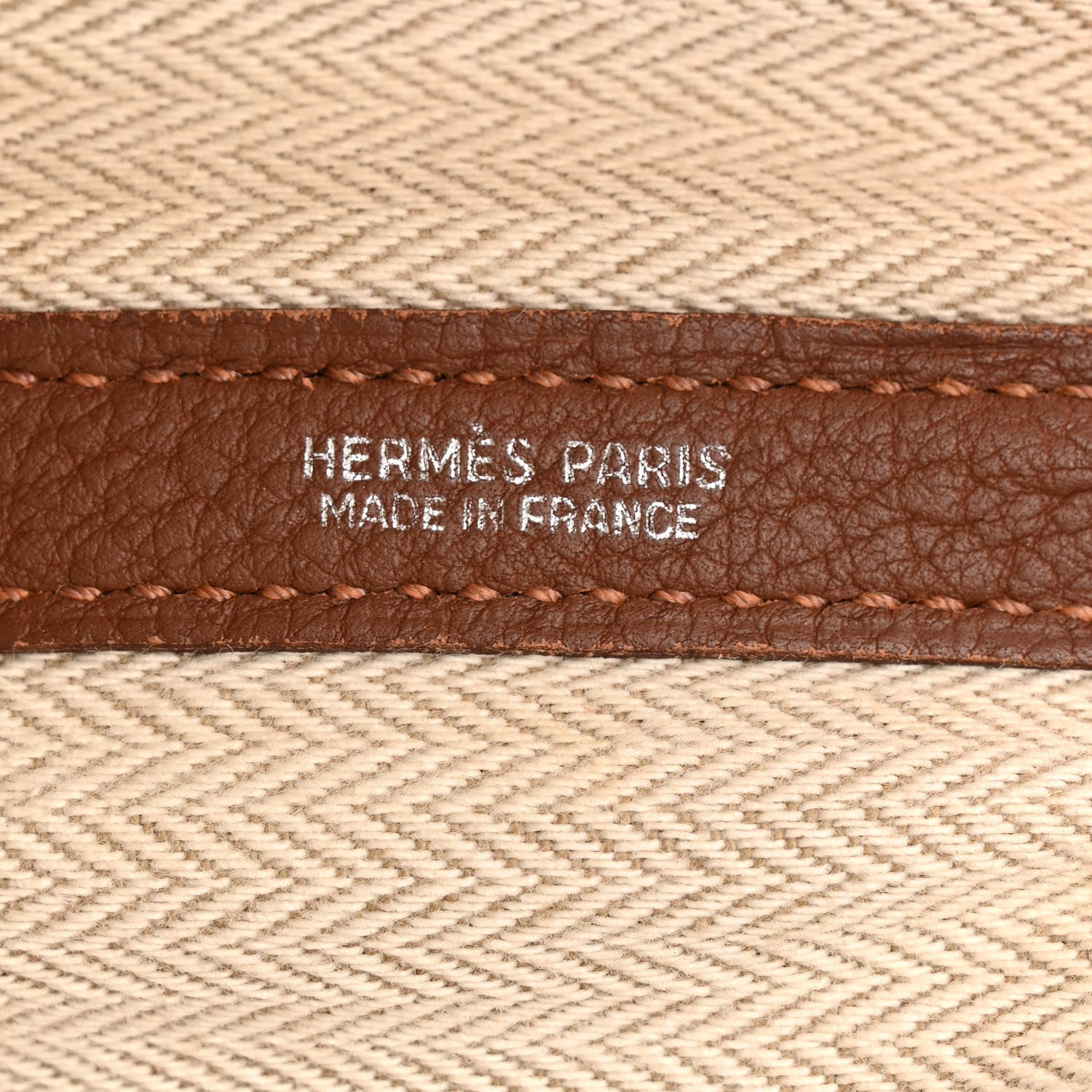 Hermes Negonda Garden Party 36 MM Marron D'Inde 6 of 16