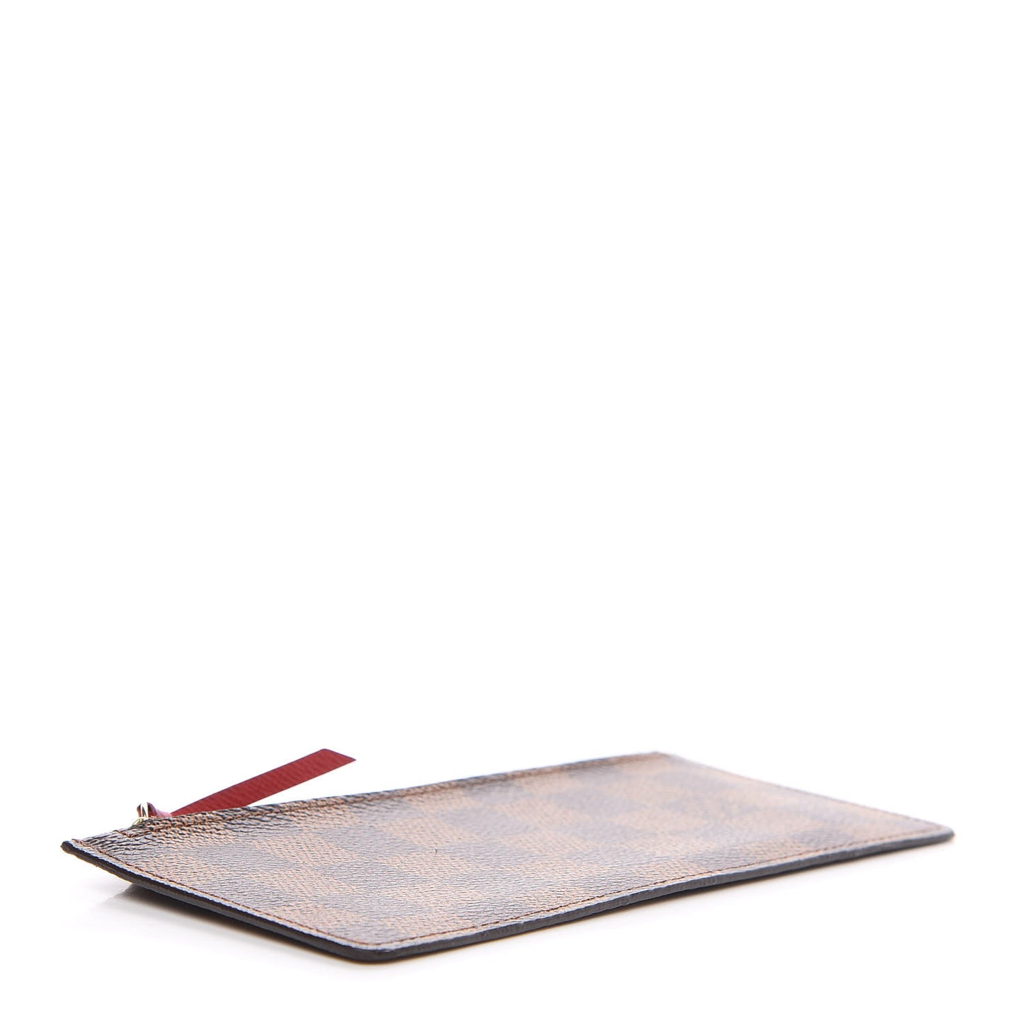 Damier Ebene Felicie Chain Wallet Zippered Insert