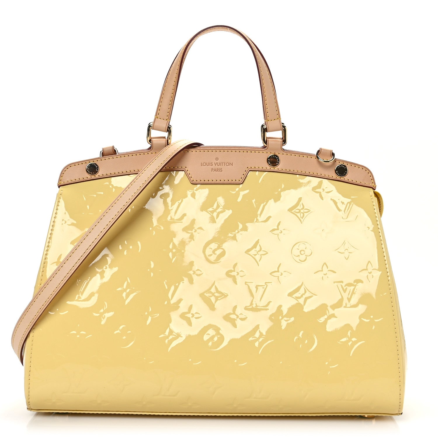 Louis Vuitton Vernis Brea MM Citrine 1254459 – FASHIONPHILE