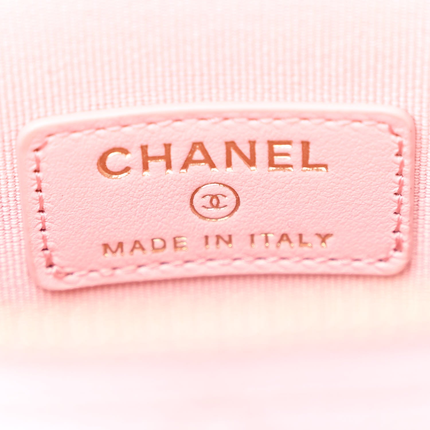 Chanel Caviar Quilted Small Vertical Coco Beauty Vanity Case With Chain Pink 6 of 13