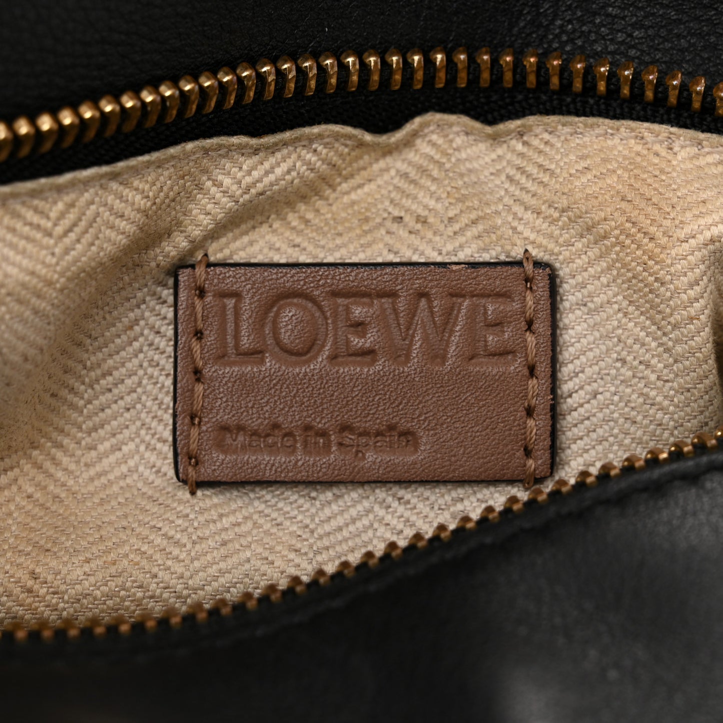 Calfskin Small Puzzle Bag Sand Hazelnut Ash