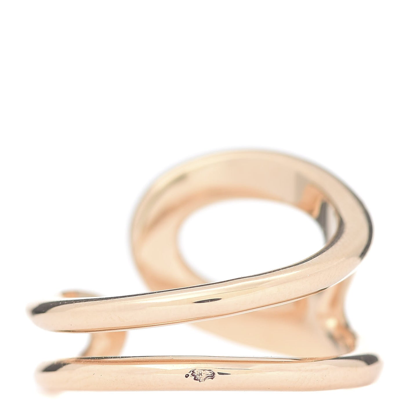 18K Rose Gold MM Chaine d'Ancre Punk Ring 53 6.25