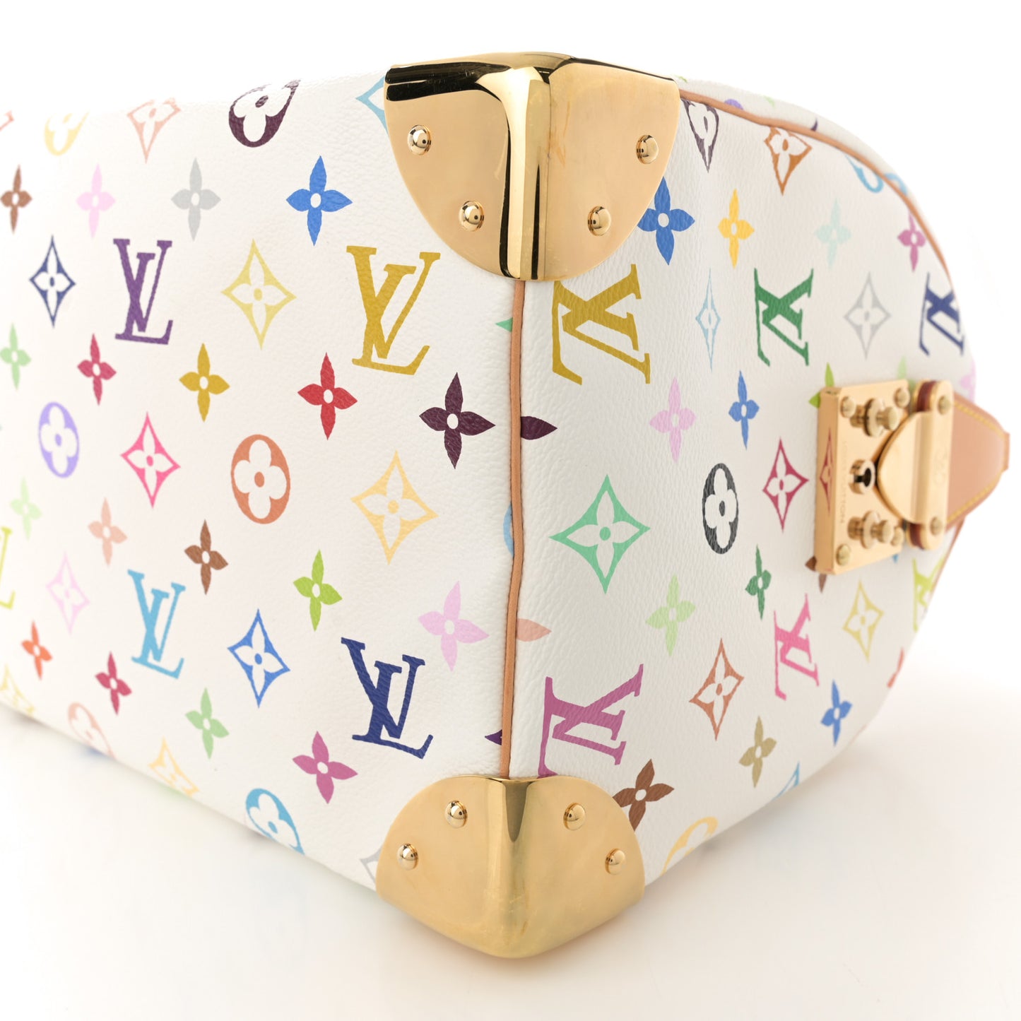 Monogram Multicolor Speedy 30 White