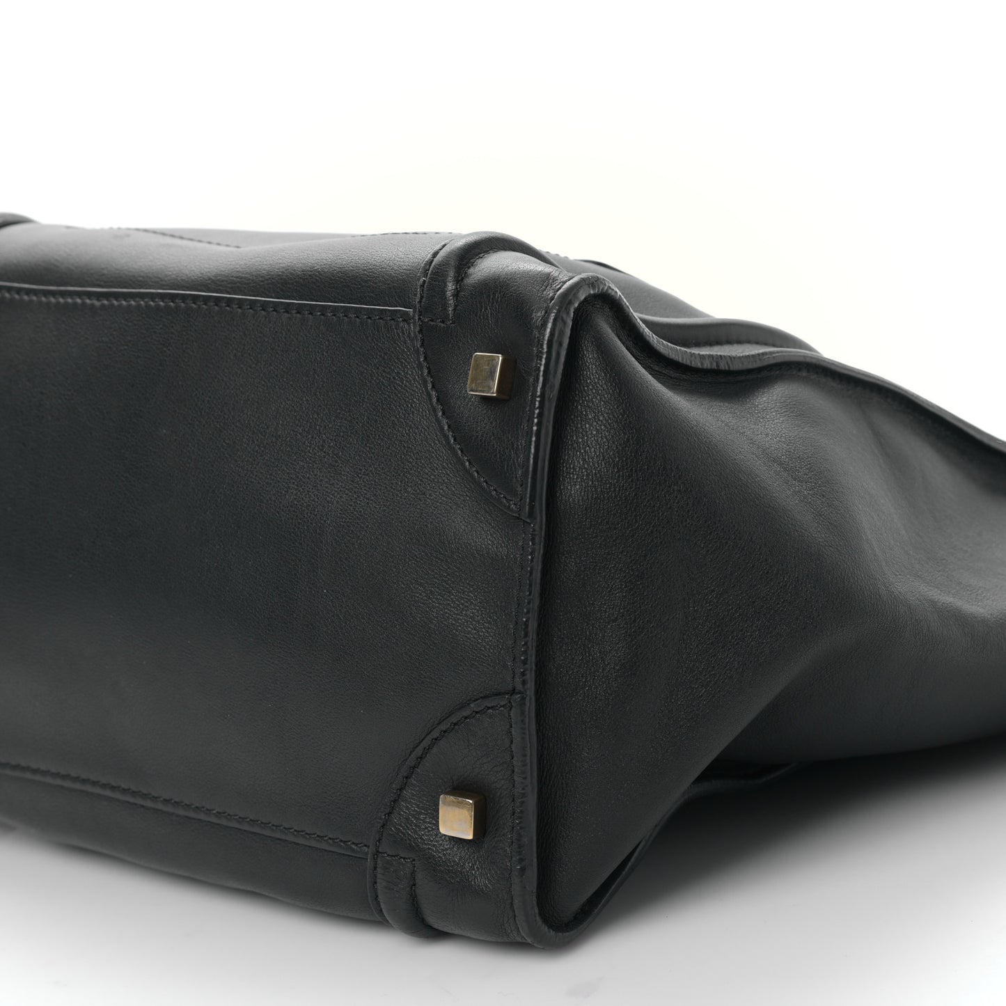 Smooth Calfskin Mini Luggage Black