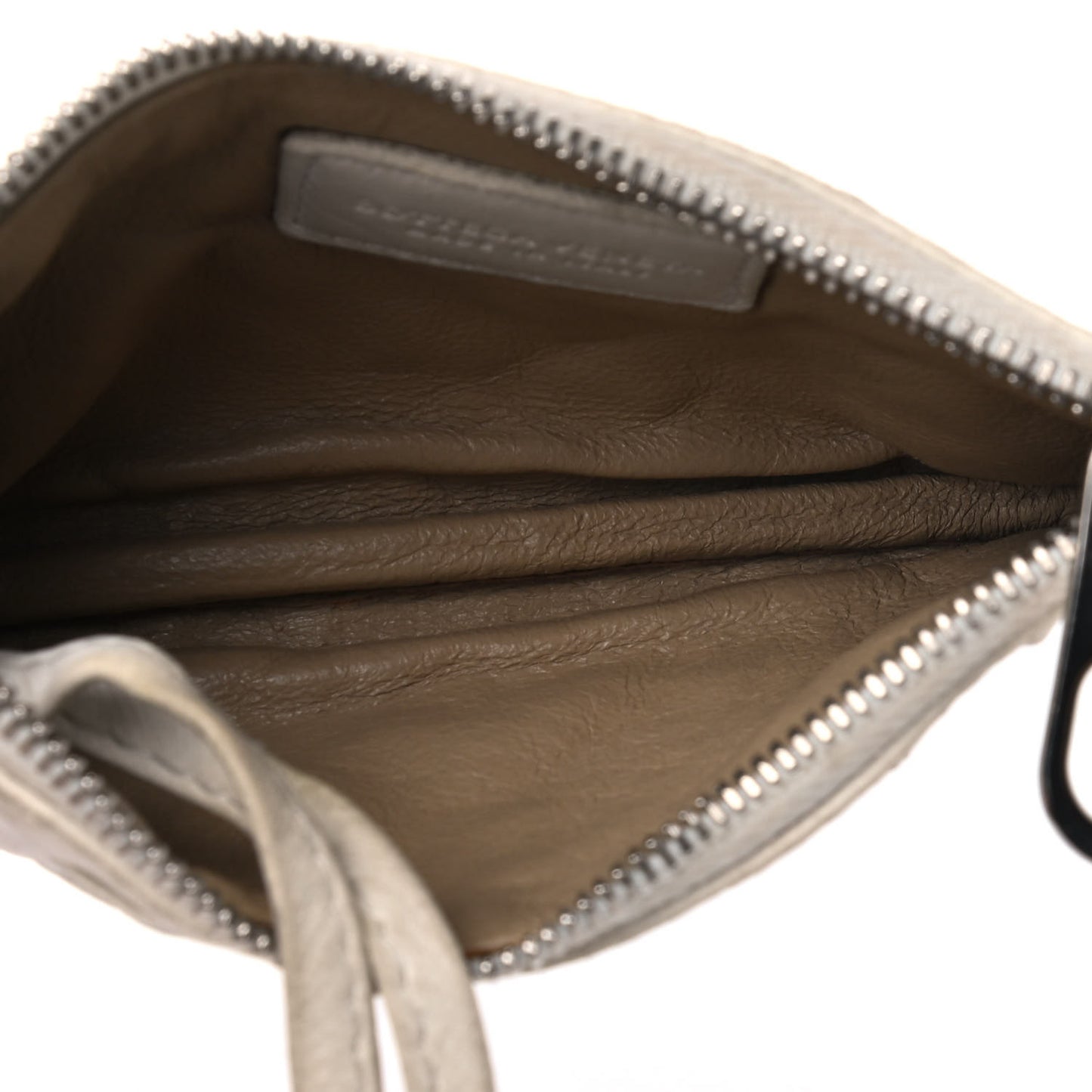 Nappa Intrecciato Key Holder White