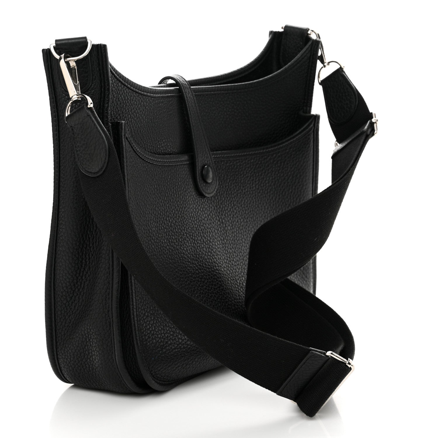 Hermes Taurillon Clemence Evelyne III PM Black 3 of 12