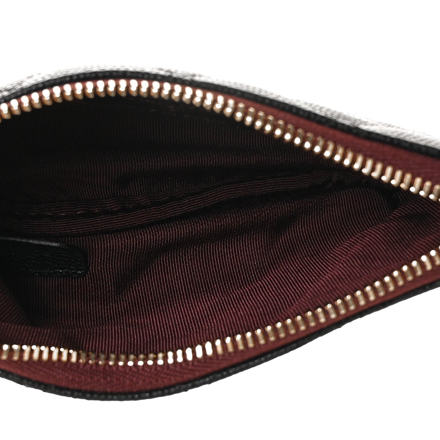 Caviar Quilted Small Cosmetic Case Black