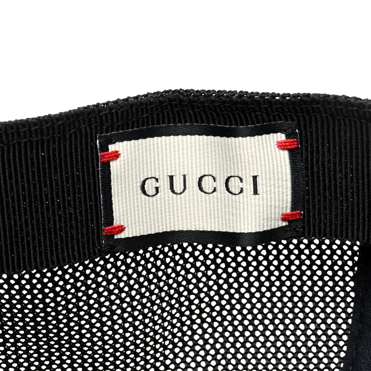 Gucci X SEGA Calfskin GUCCY Stars Baseball Hat L Black Gold 7 of 7