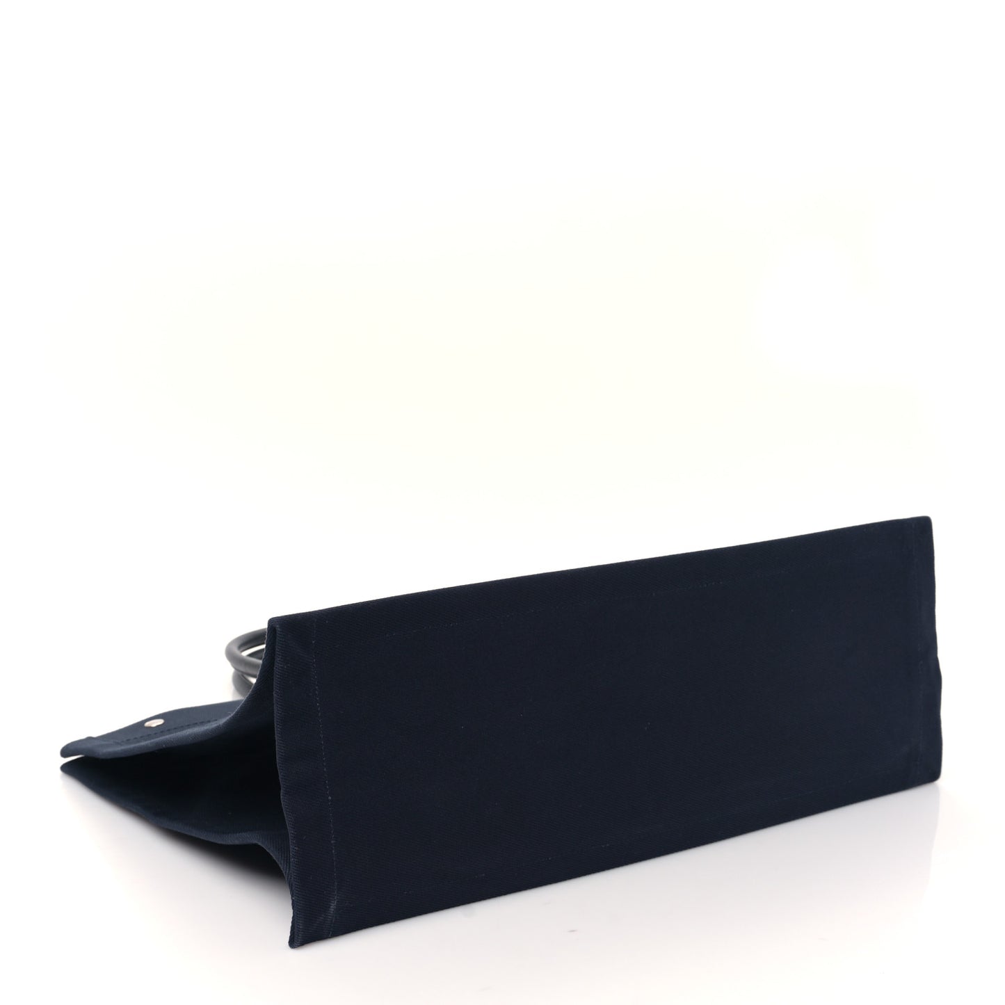 Linen Calfskin Rive Gauche Tote Navy