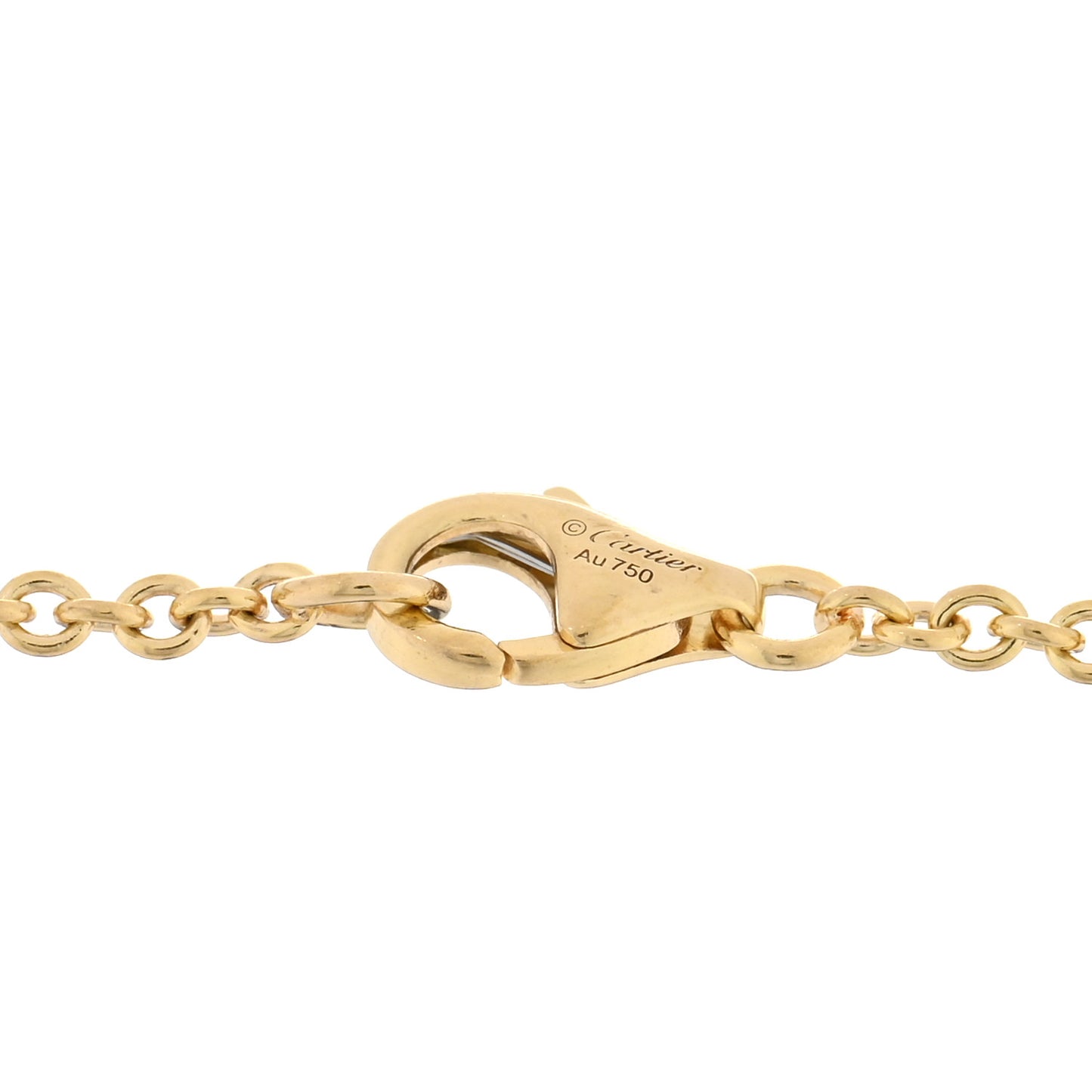 18K Yellow Gold Interlocking LOVE Bracelet