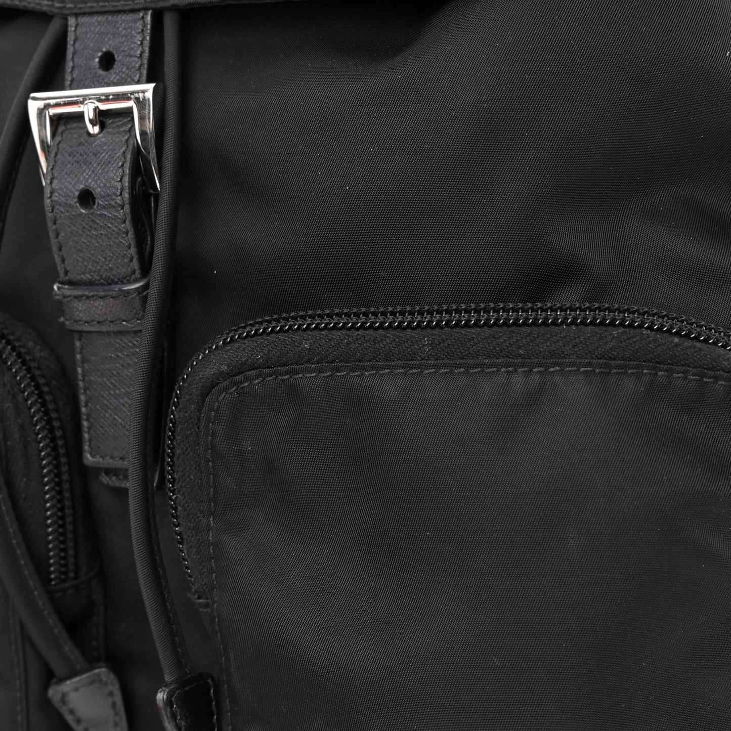 Nylon Vela Large Backpack Black