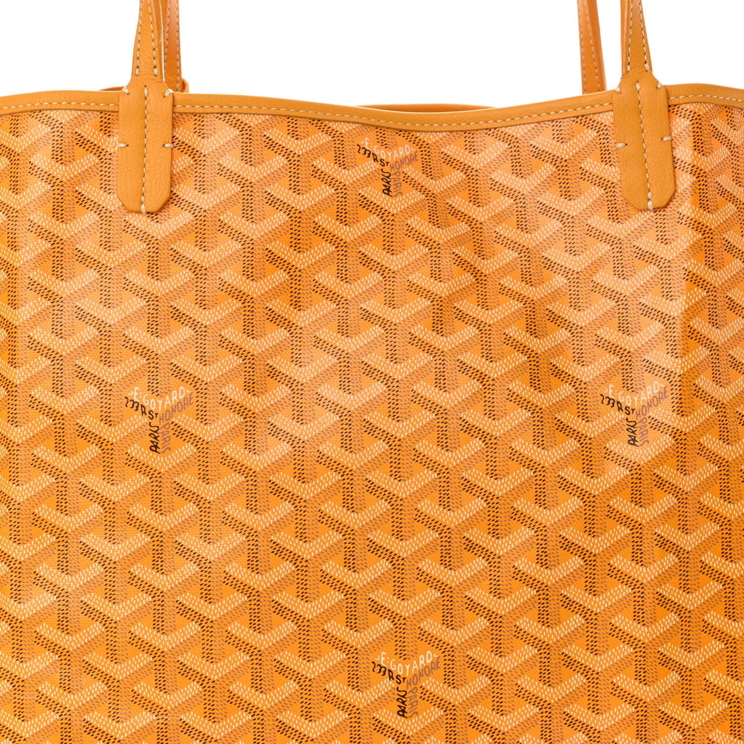 Goyard Goyardine Saint Louis GM Yellow 9 of 14