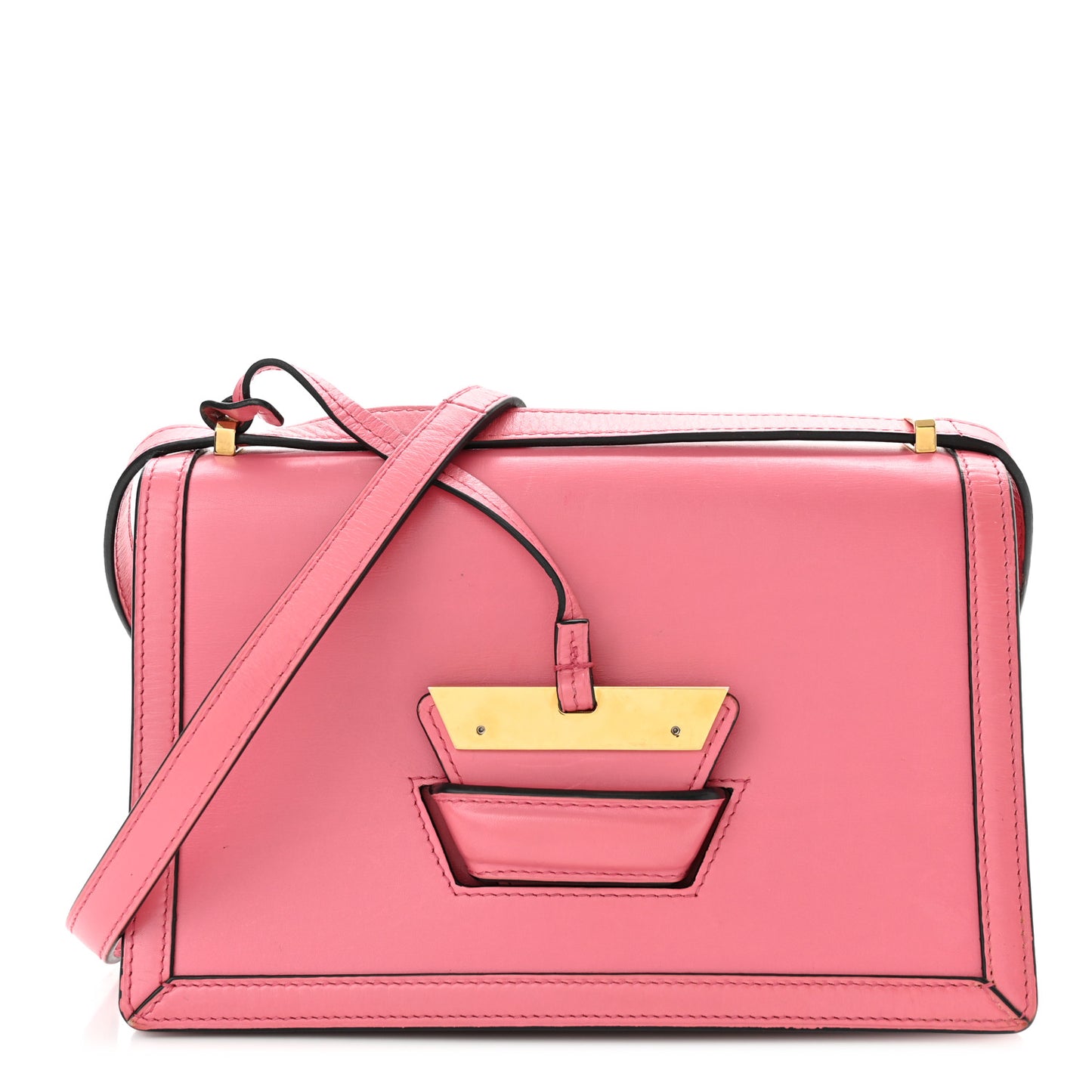 Calfskin Medium Barcelona Shoulder Bag Pink