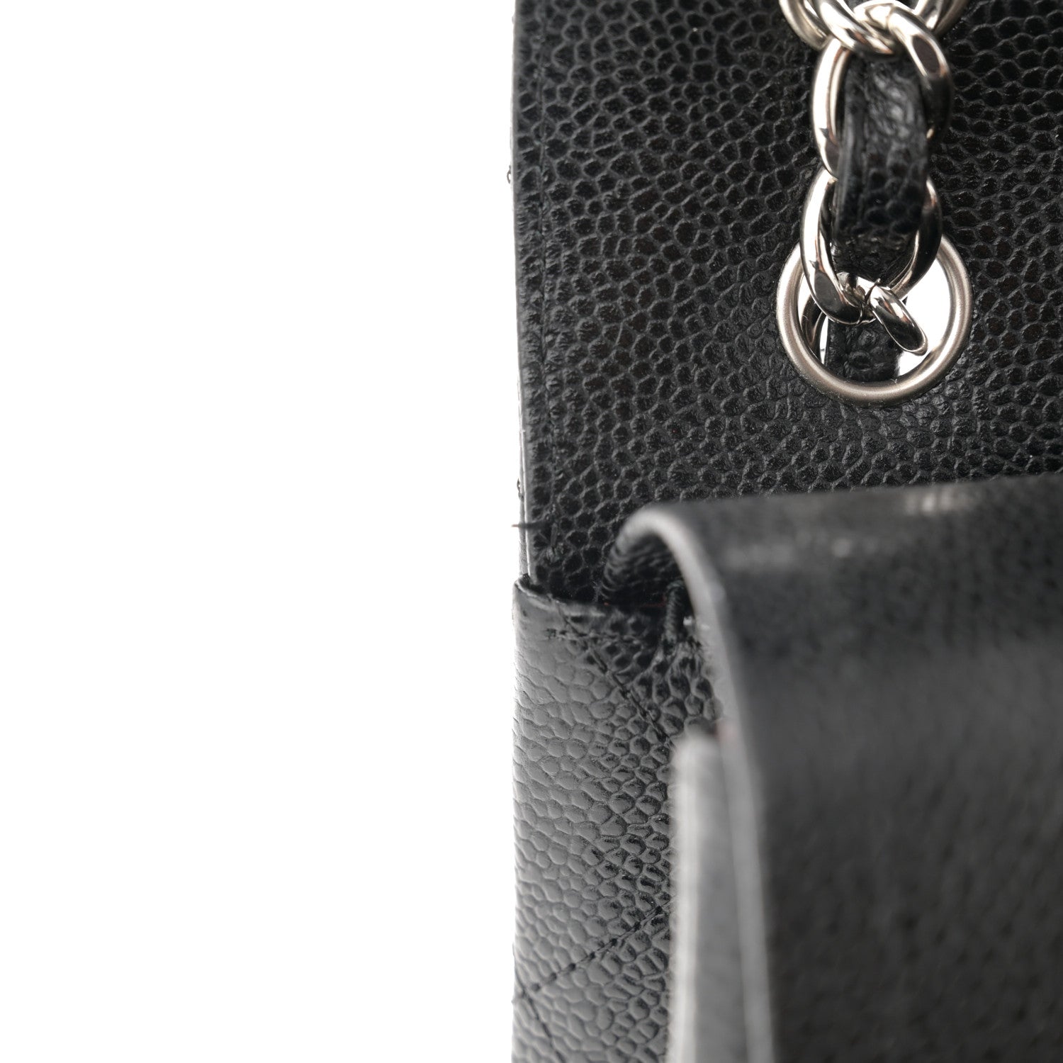 Chanel Caviar Quilted Jumbo Double Flap Black 11 of 11