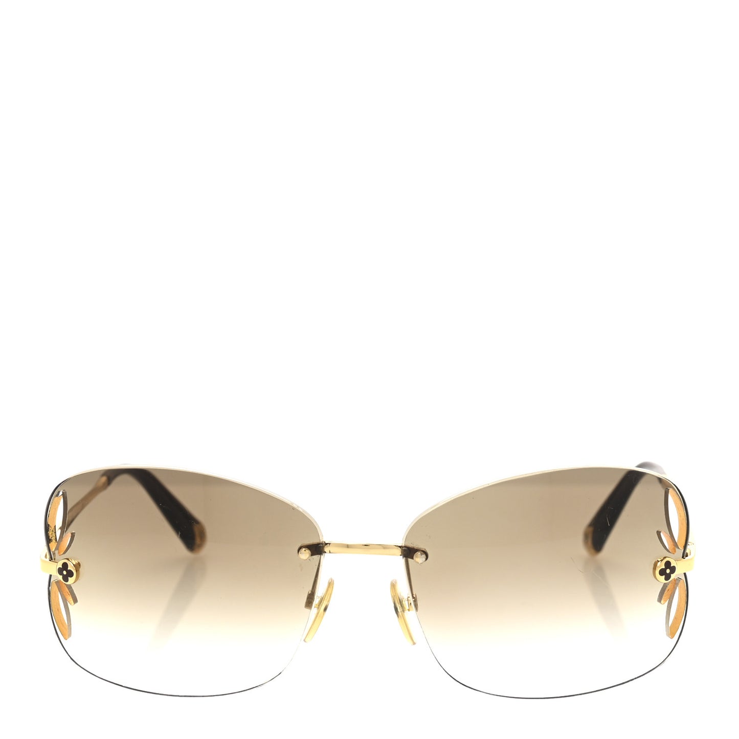 Lily Sunglasses Z0371U Brown Glitter