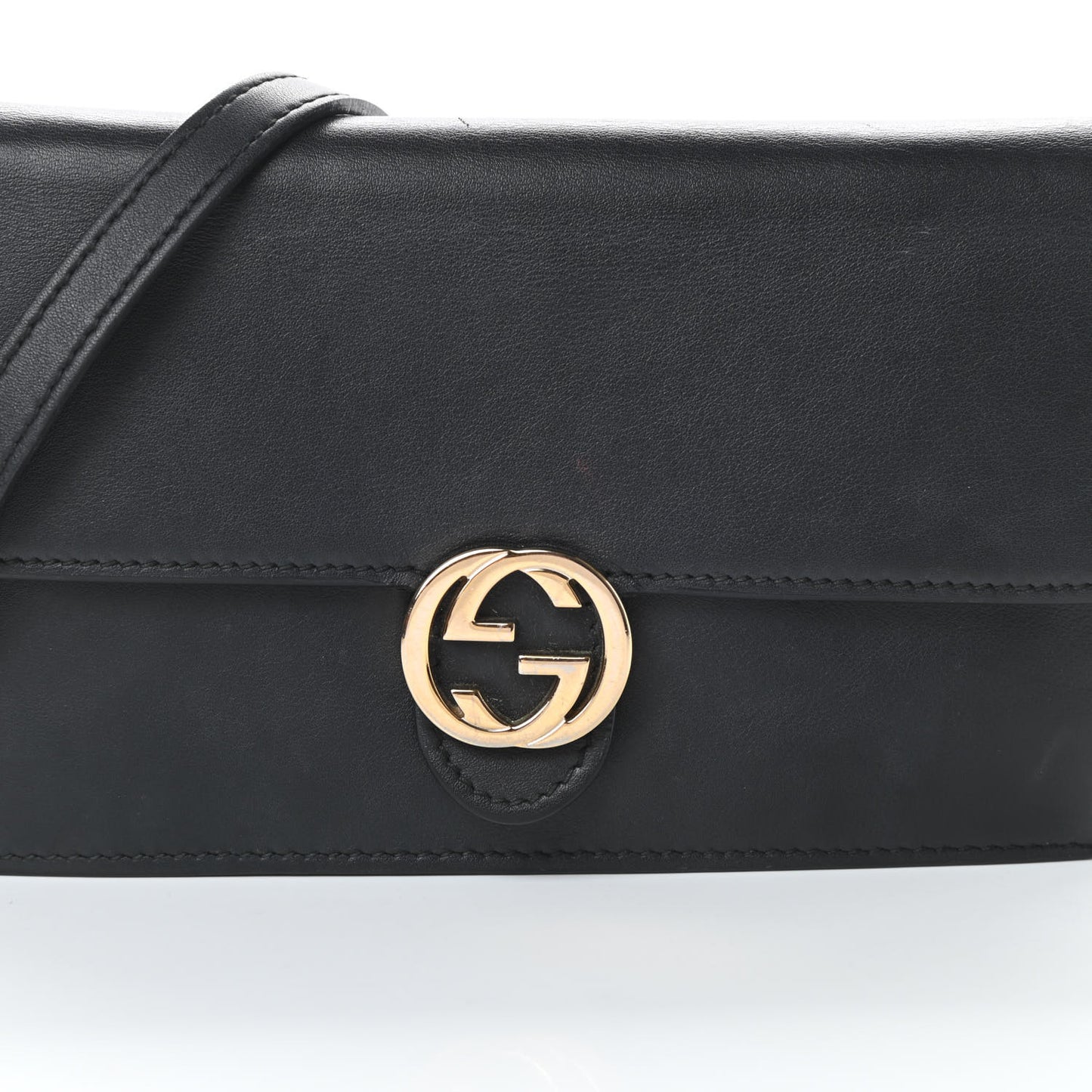Calfskin Icon Wallet Black
