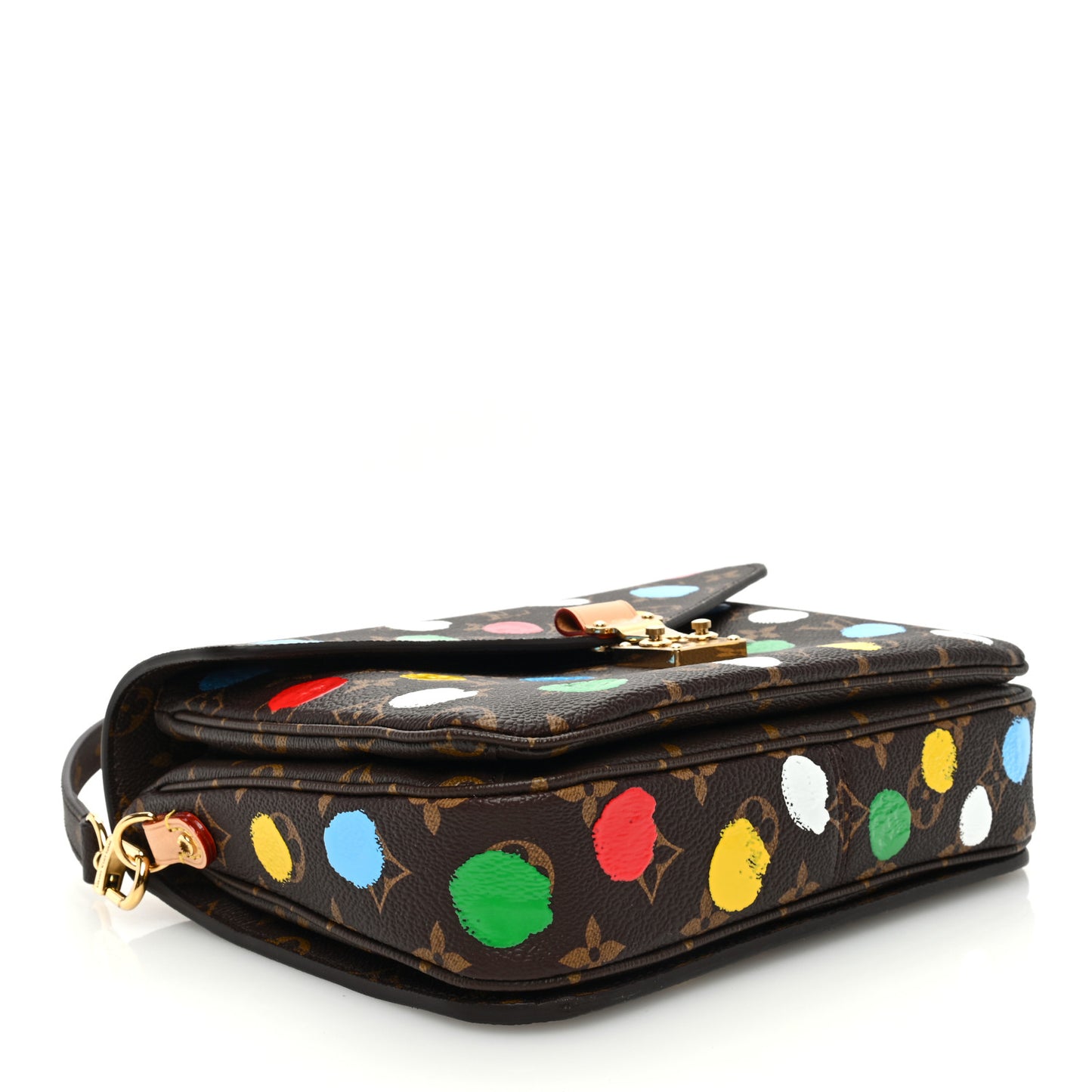 LV x YK Monogram Dots Pochette Métis